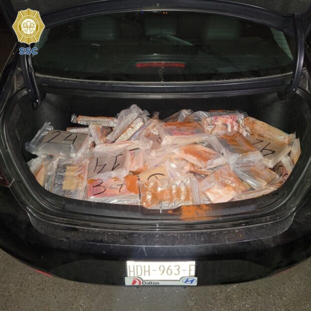 Detienen a canadiense con 69 kilos de cocaína en Álvaro Obregón