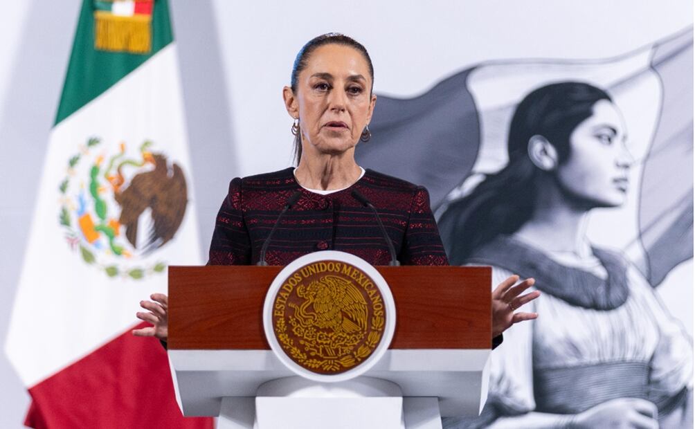 Luego de darse a conocer que Ana Ronquillo fue esposada y expulsada de una sesión de Cabildo que se realizaba en el municipio de Cadereyta Jiménez, en Nuevo León, por ejercer trabajo periodístico, la presidenta Sheinbaum Pardo instruyó a la Secretaría de las Mujeres que revise el caso. Foto: Hugo Salvador/EL UNIVERSAL