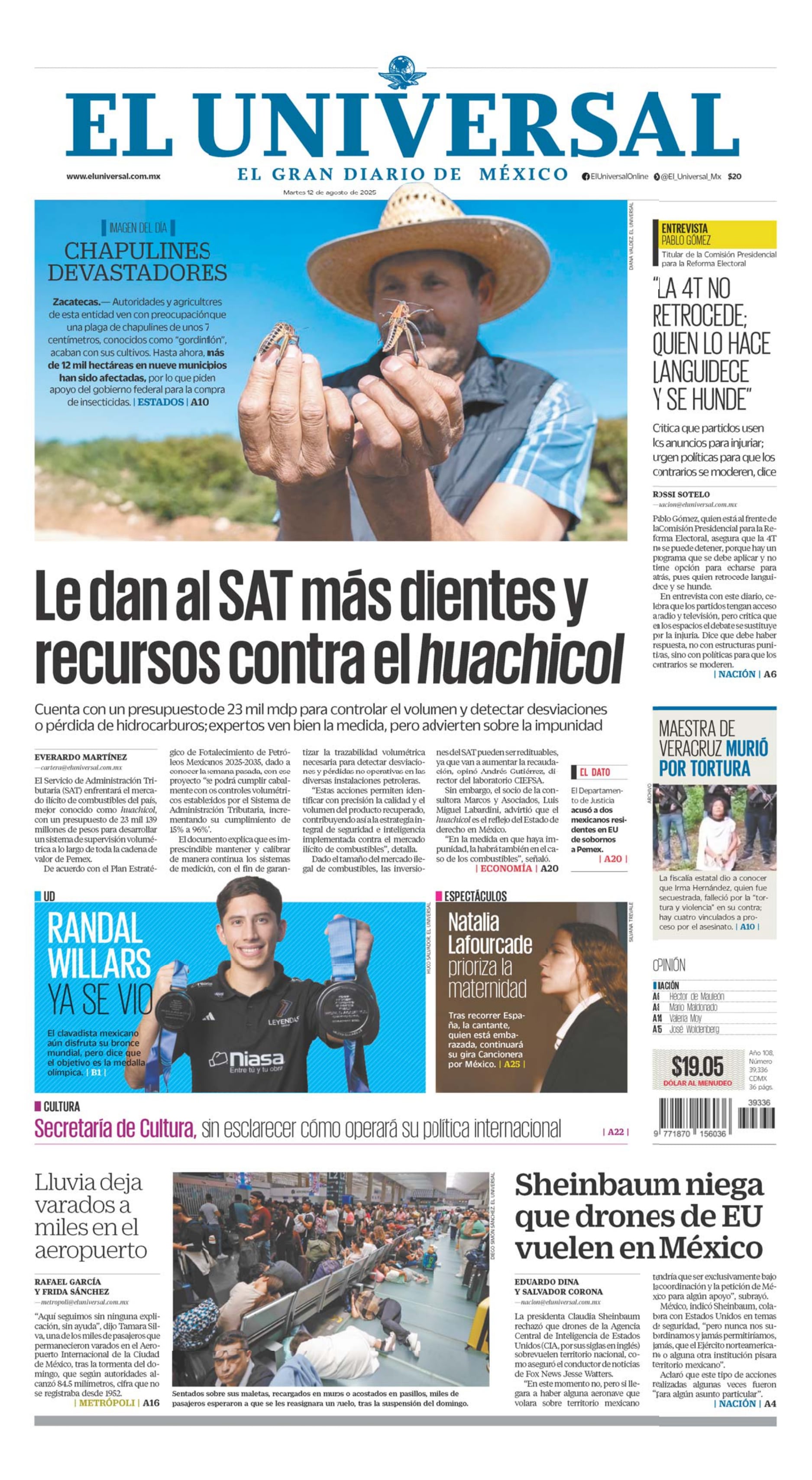 Portada impresa