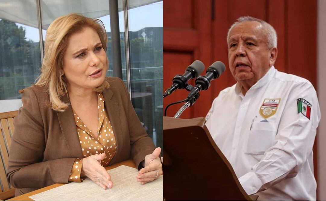 La gobernadora y el titular del INM sostuvieron una reunión / Foto: Especial