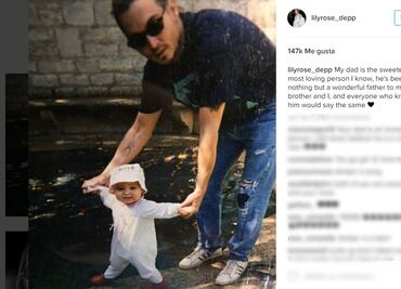 Hija de Depp destaca virtudes del actor