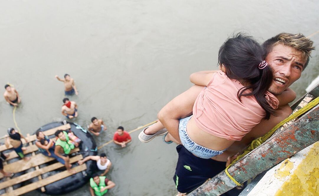 The Honduran migrant caravan - Photo: Edgar Garrido/EL UNIVERSAL