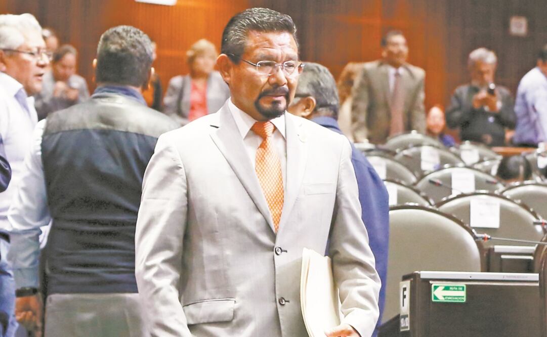 Proceso. El diputado Cipriano Charrez Pedraza compareció por escrito ante la Sección Instructora de la Cámara de Diputados. Foto: ARCHIVO EL UNIVERSAL