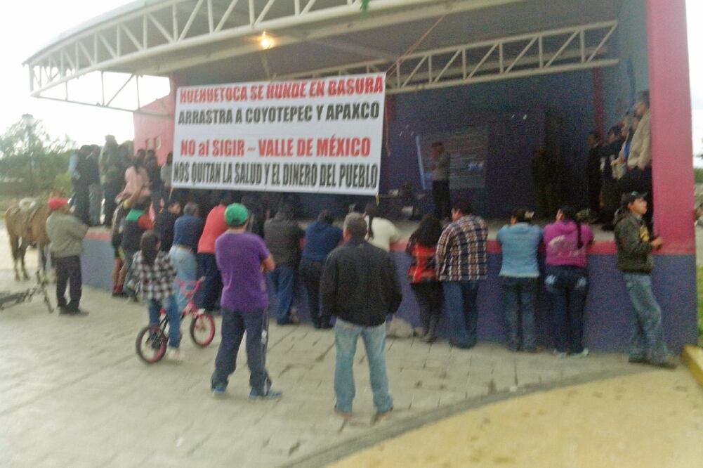 Desacuerdo. La propuesta se hizo desde 2014 e inicialmente contempló a Apaxco para integrarlo, en lugar de Teoloyucan, pero habitantes de ese municipio se opusieron. (ESPECIAL)