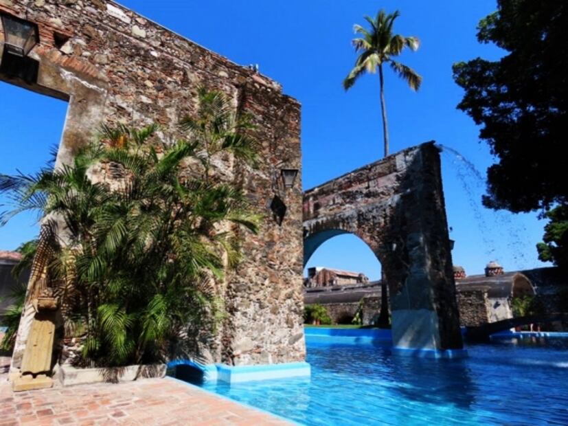 Visita en primavera el parque acuático Exhacienda de Temixco