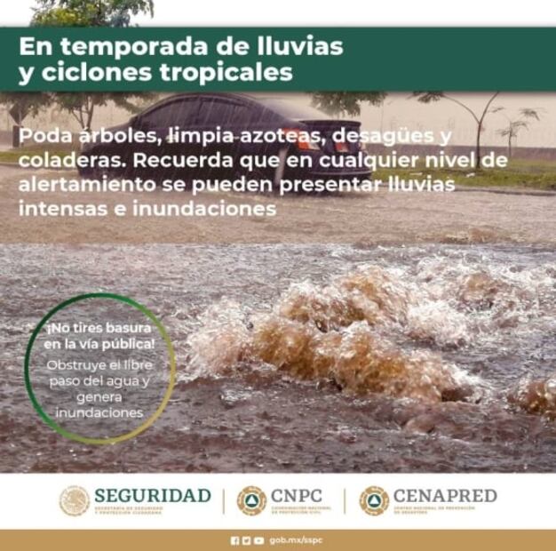 Tormenta tropical "Lester" afectará así a la CDMX este sábado 17 de septiembre 2022