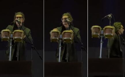 León Larregui explota durante uno de sus conciertos por problemas de sonido: "Festival de cuarta"