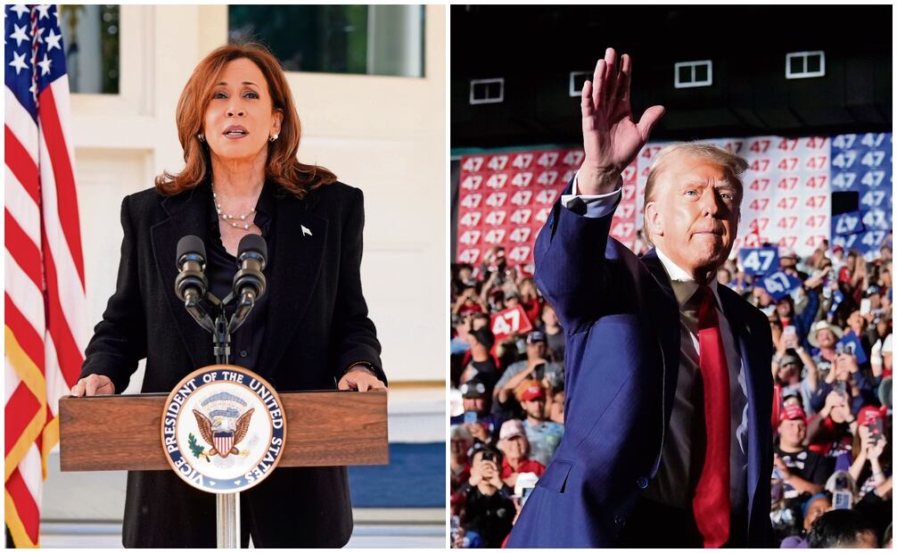 La candidata demócrata ha recibido el respaldo editorial de una gran mayoría de medios de comunicación, mientras que Trump es apoyado por el tabloide conservador New York Post. Foto: Alex Brandon | AP