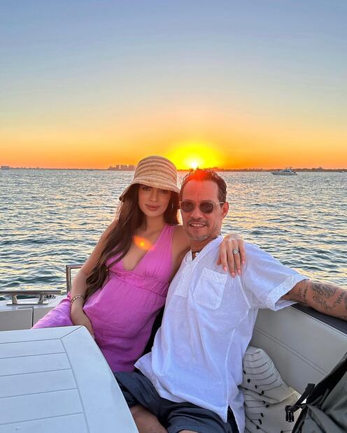 Nadia Ferreira y Marc Anthony (Fuente Instagram @nadiatferreira)
