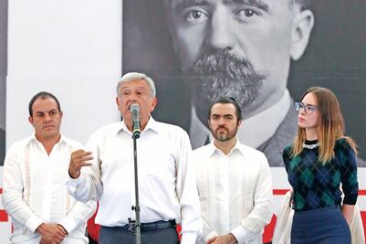 AMLO: no a imposición de líderes sindicales