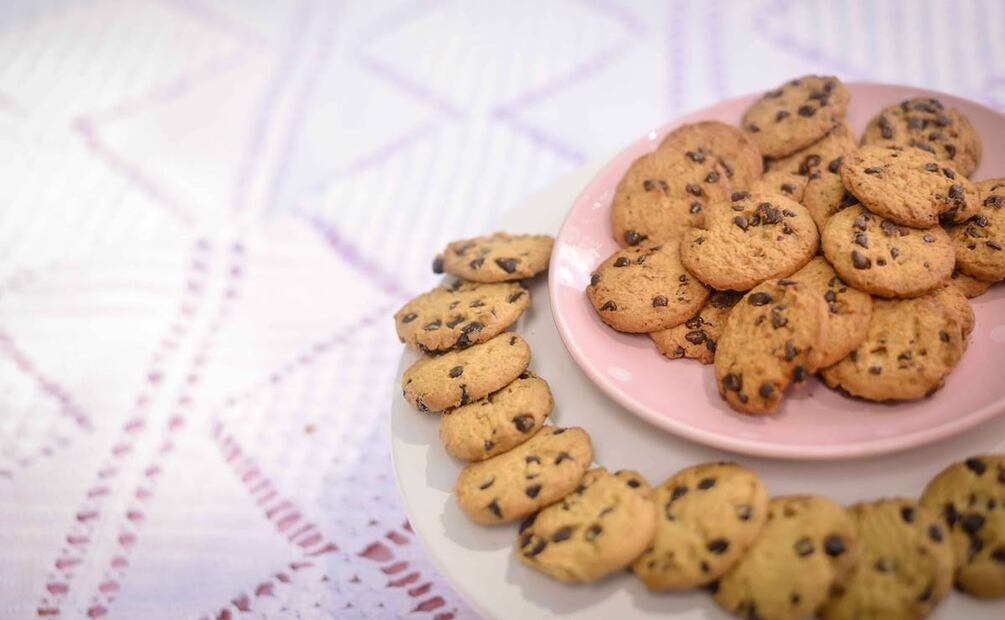 Galletas de chispas de chocolate. Foto: Sara Santos / Pexels.