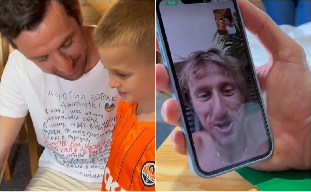 El emotivo gesto de Luka Modric - FOTO: ESPECIAL