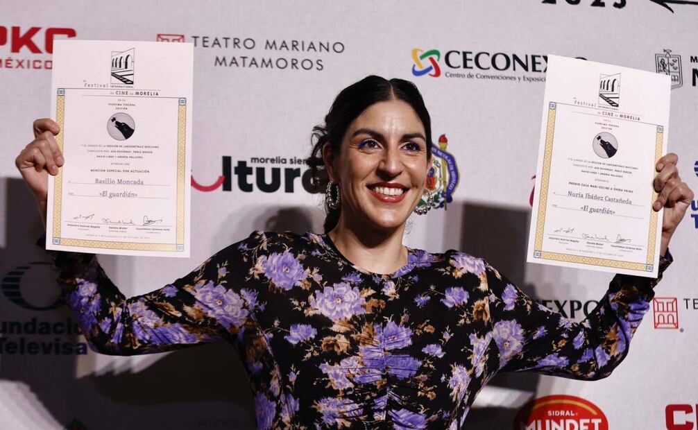 Cristina Velazco, productora del filme "El Guardián". Foto: Berenice Fregoso / EL UNIVERSAL