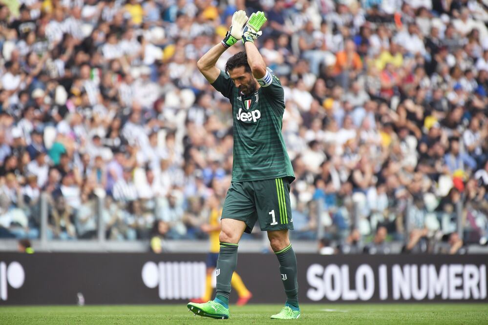 Gianluigi Buffon se despide como campeón con la Juventus