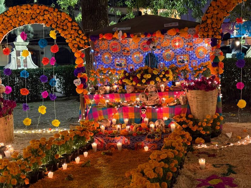 Inician festividades del Día de Muertos en Tepotzotlán, Estado de México. (Foto: Arturo Contreras/ EL UNIVERSAL)