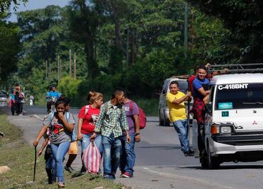 Frontera sur de México en calma ante llegada de nueva caravana migrante