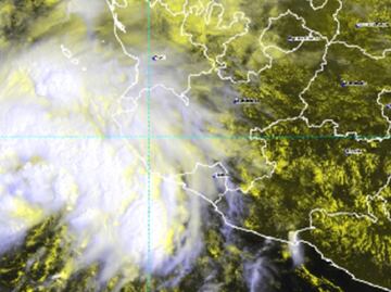 Se forma la tormenta tropical “Olaf” frente a costas de Jalisco