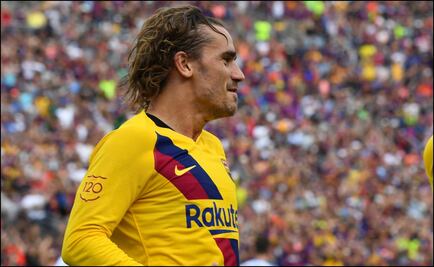 Griezmann anota su primer gol con el Barcelona
