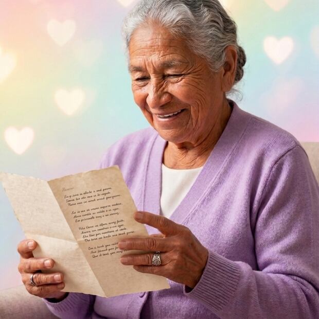 ¿Cómo escribirle una carta a mamá que la haga llorar de felicidad? / Foto: Generada con Gemini