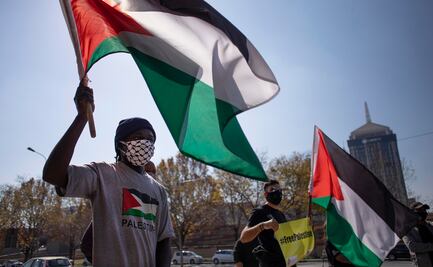 Miles de palestinos protestan en Gaza contra la anexión israelí