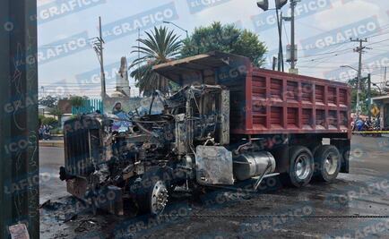 Reportan incendio de vehículo cerca de lugar de operativo en Tláhuac