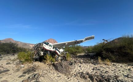 Buscan avioneta que se desplomó en límites entre Sinaloa y Durango; trasladan al hospital al presunto piloto