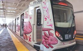 Alivian apretujones en el Tren Ligero “El Ajolote”, usuarios le dan el visto bueno tras reinauguración