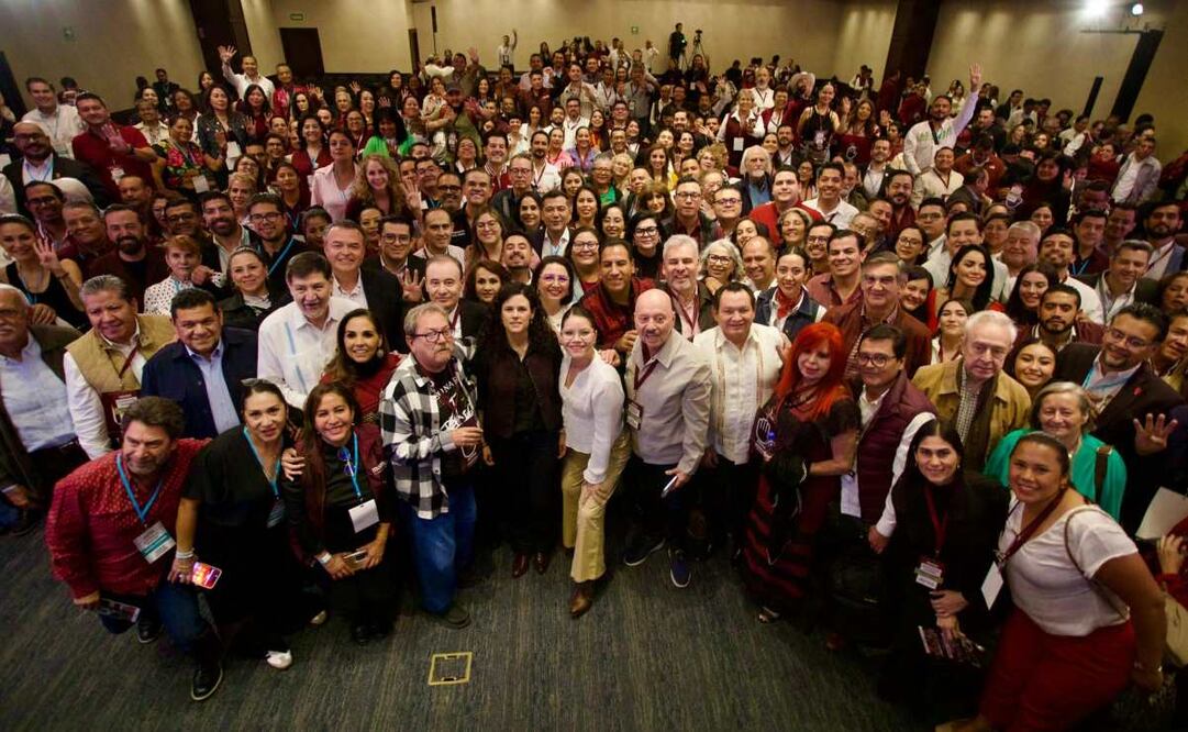 VIII Sesión Extraordinaria del Consejo Nacional de Morena. Foto: Especial