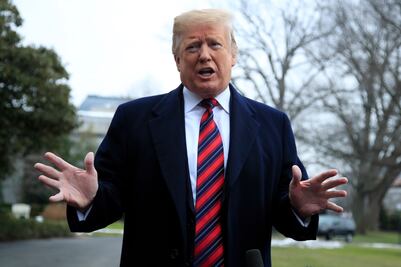 Trump critica a México "por no hacer nada" para detener caravana migrante