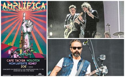 Café Tacvba y Molotov encabezarán concierto benéfico "Amplifica"
