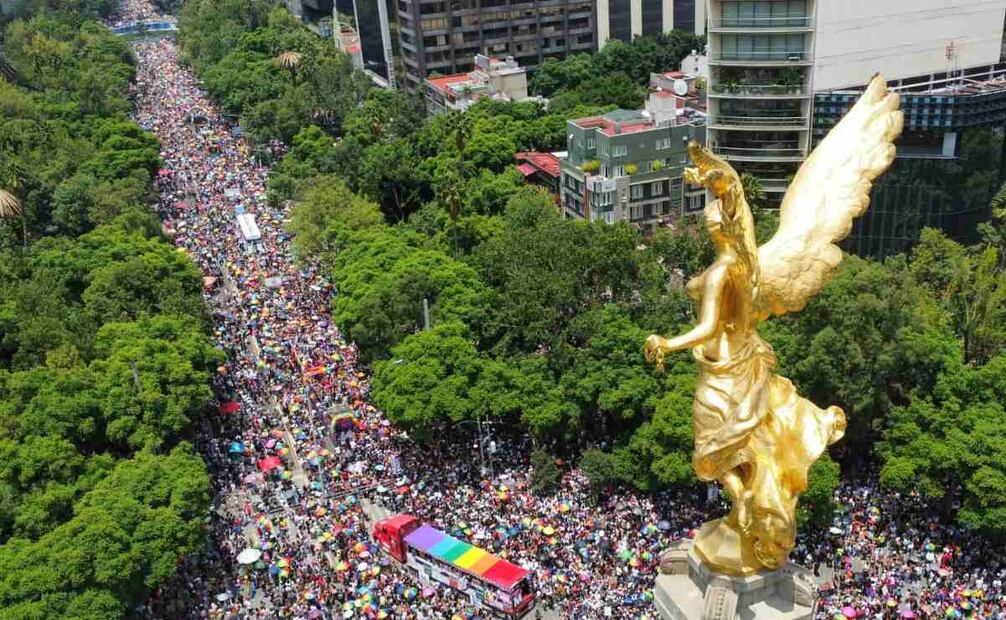 Marcha del Orgullo LGBT 2025. Foto: Diego Prado / EL UNIVERSAL