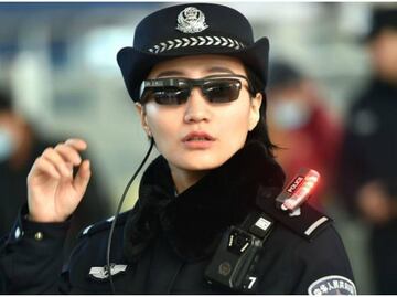 Policía china usa gafas con reconocimiento facial para atrapar criminales