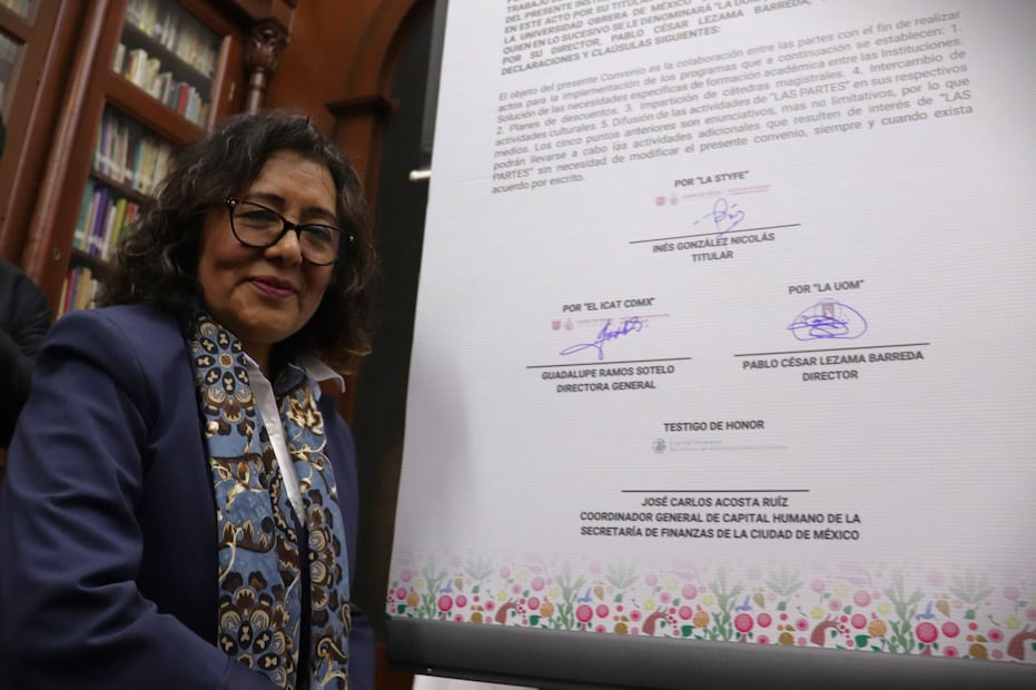 La titular del STyFE, Inés González Nicolás, destacó que se establecieron como “ejes rectores” la atención a necesidades específicas. (Foto: especial)