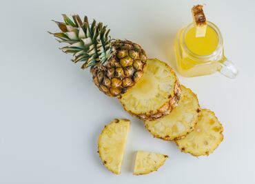 Beneficios del agua de cáscara de piña en ayunas