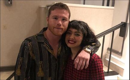 "Canelo" Álvarez se echa palomazo con Mon Laferte