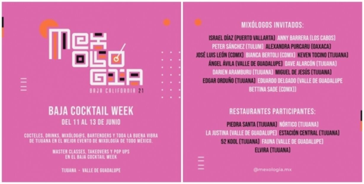Mexología, el evento que ningún bartender se puede perder