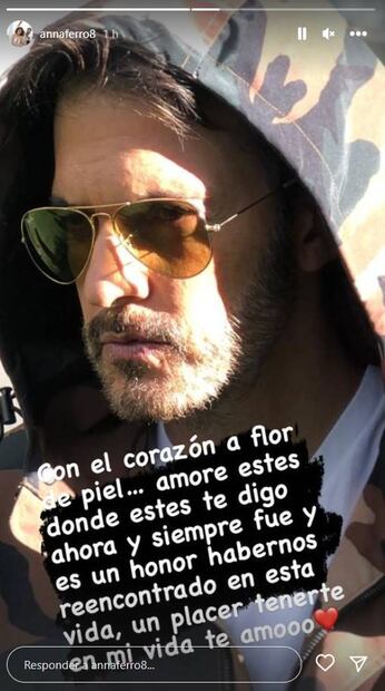 Anna Ferro recuerda a su esposo Fernando del Solar.