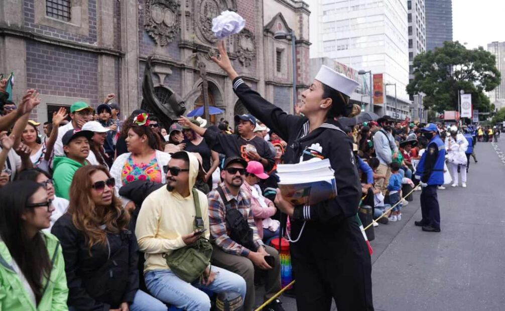 Aspectos del Desfile Cívico Militar que conmemora la Independencia de México este 16 de septiembre del 2025. Foto: Carlos Mejía / EL UNIVERSAL