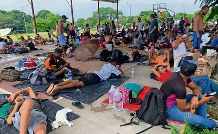 Se desintegra caravana migrante "Éxodo de Justicia"; aceptan documentación que les permitirá llegar a CDMX