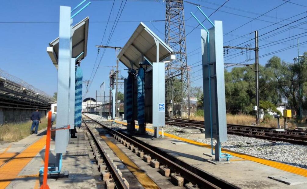 Área de limpieza de trenes (29/01/2025). Foto: Especial