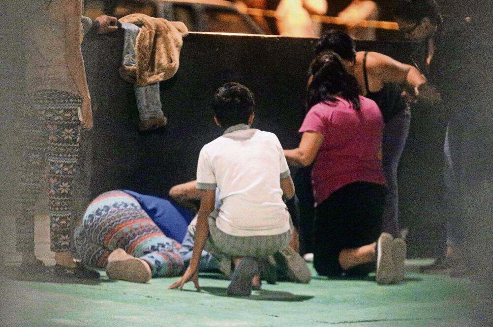 Las víctimas. Las personas baleadas fueron identificadas como Gregorio “N”, de 39 años; Julio “N”, y Arín “N”, de 17 años. Foto: LUIS CARBAYO. CUARTOSCURO