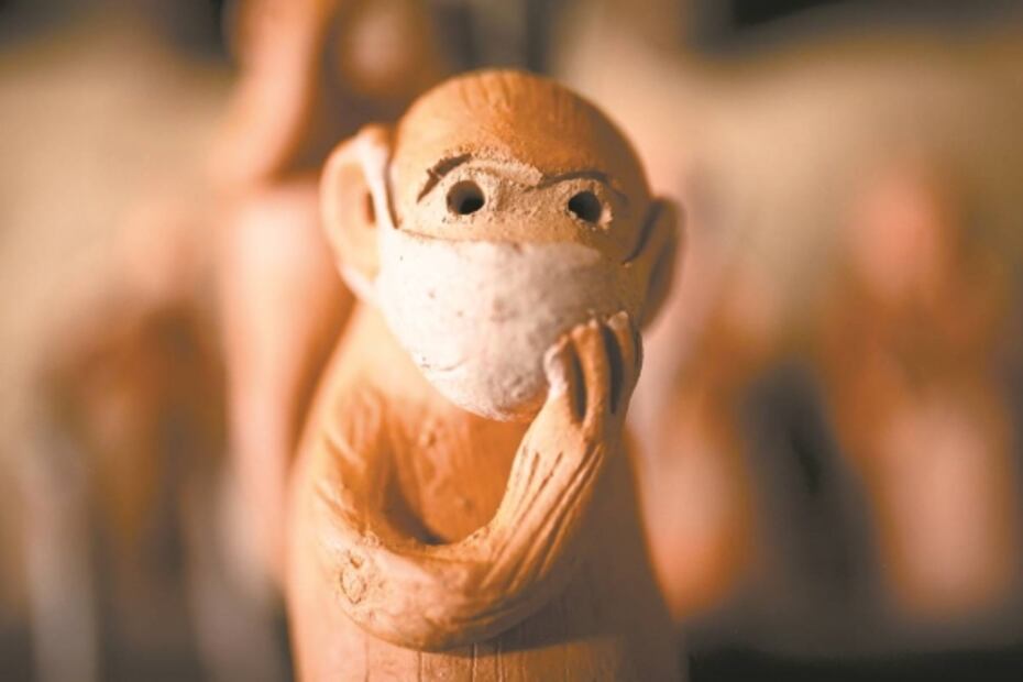 Desde Oaxaca, las artesanías con cubrebocas