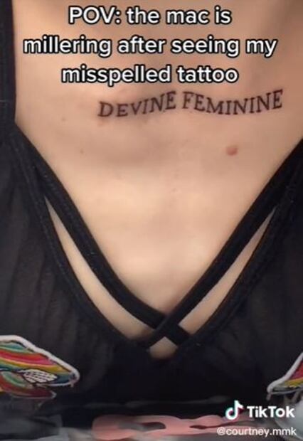 Se hace tatuaje de Mac Miller y un año después descubre grave error viral 