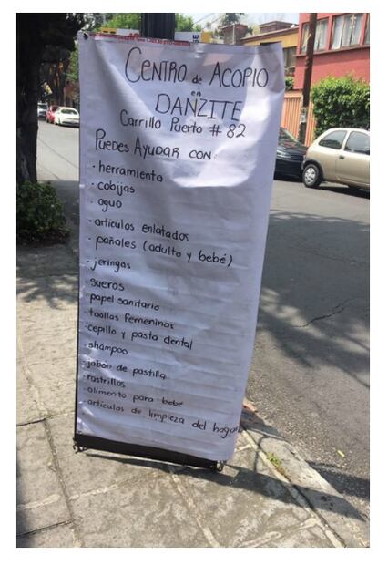 Estos son los lugares que requieren de tus donaciones