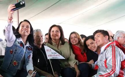 Morena denuncia a Alejandra del Moral por actos anticipados de campaña; la acusa de llevar a menores a mitin