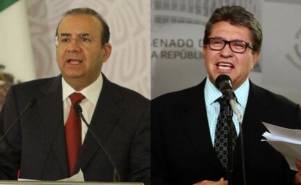Monreal y Navarrete se reúnen antes de glosa en el Senado
