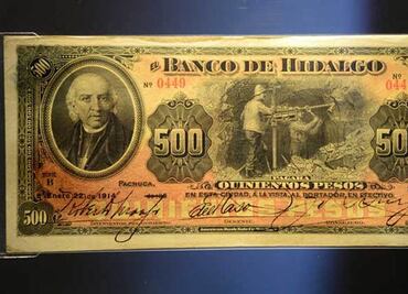 Museo Nacional de Historia exhibe billetes del porfiriato