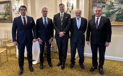 Eduardo Verastegui presume asistencia al Capitolio; se reúne con Carlos Slim y Christopher Landau