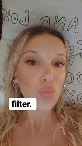 Al natural: así luce Millie Bobby Brown sin una gota de maquillaje ni filtros