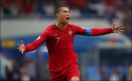 Primer gol de Cristiano en el Mundial de Rusia